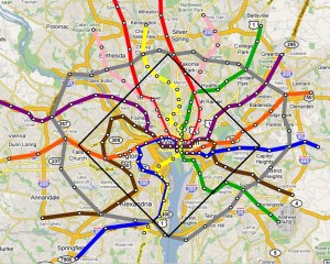Washington Subway Map 4